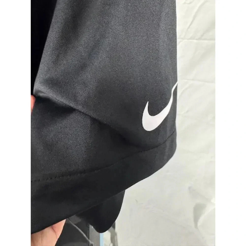 NEW Nike Oakland Raiders Sideline Performance Polo Striped Shirt Gray Mens M - Picture 7 of 11